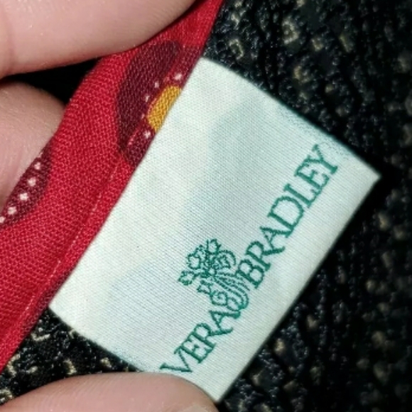 Vera Bradley Womens Garment Bag Red Blue  Floral - Picture 6 of 7